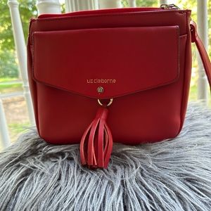Red crossbody